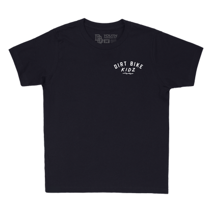 DBK 12 O'clock Youth Tee Navy YL - 6 oz 100% Cotton T-Shirt for Kids