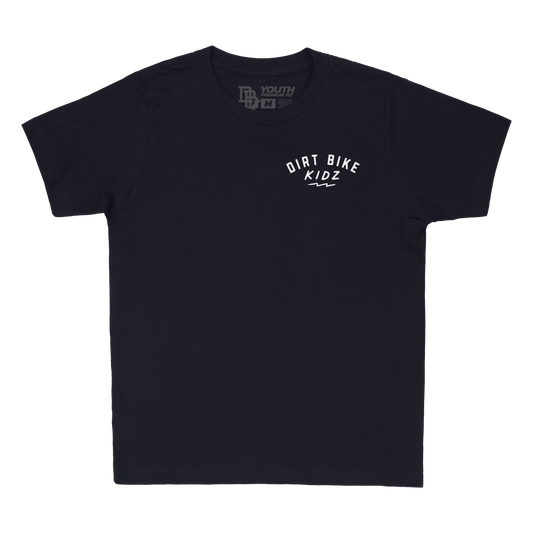 DBK 12 O'clock Youth Tee Navy YL - 6 oz 100% Cotton T-Shirt for Kids