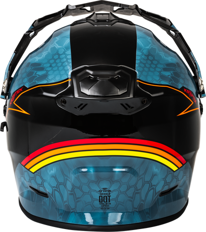 Fly Racing Trekker Cw Conceal Helmet Dual Shield Slate/Black/Red XS