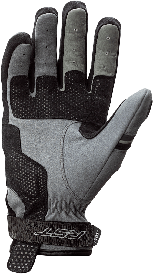 RST Adventure X CE Glove Silver Small - Durable Motorcycle Riding Gear