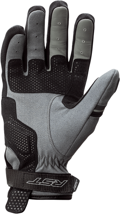RST Adventure X CE Glove Silver Small - Durable Motorcycle Riding Gear