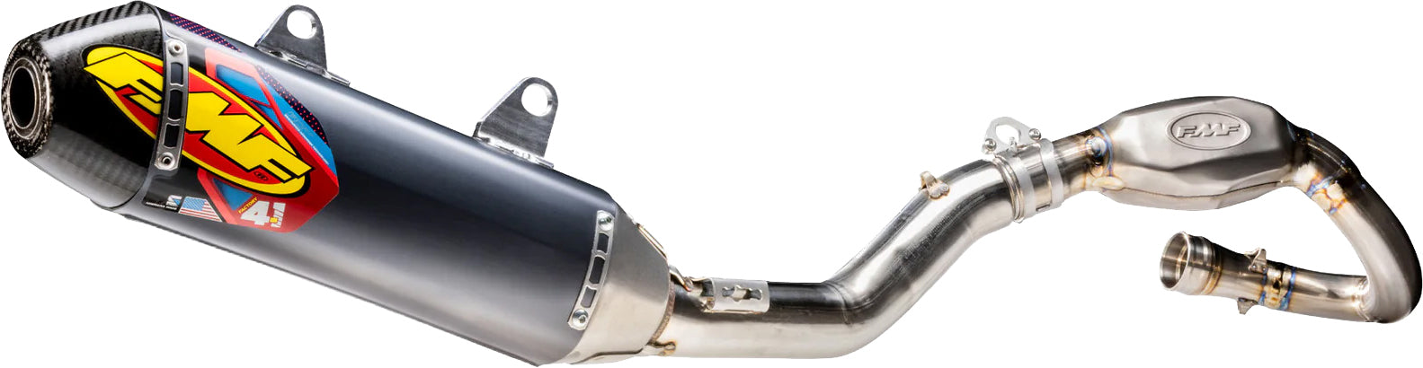 FMF Fact 4.1 RCT Aluminum Exhaust System with Megabomb for Kawasaki KX450F 2024
