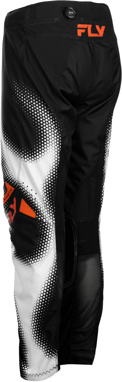 Youth Kinetic Torch Pants Black/White/Orange Sz 20