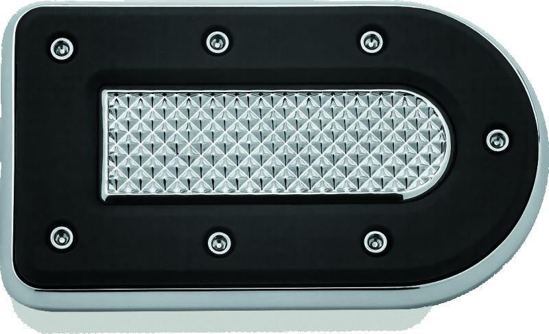 Kuryakyn Heavy Industry Brake Pedal Pad for FL Models with Chrome Finish Part #kur7039