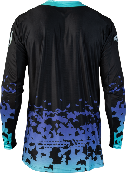 Lite Flake Jersey Black/Grey/Multi 2x