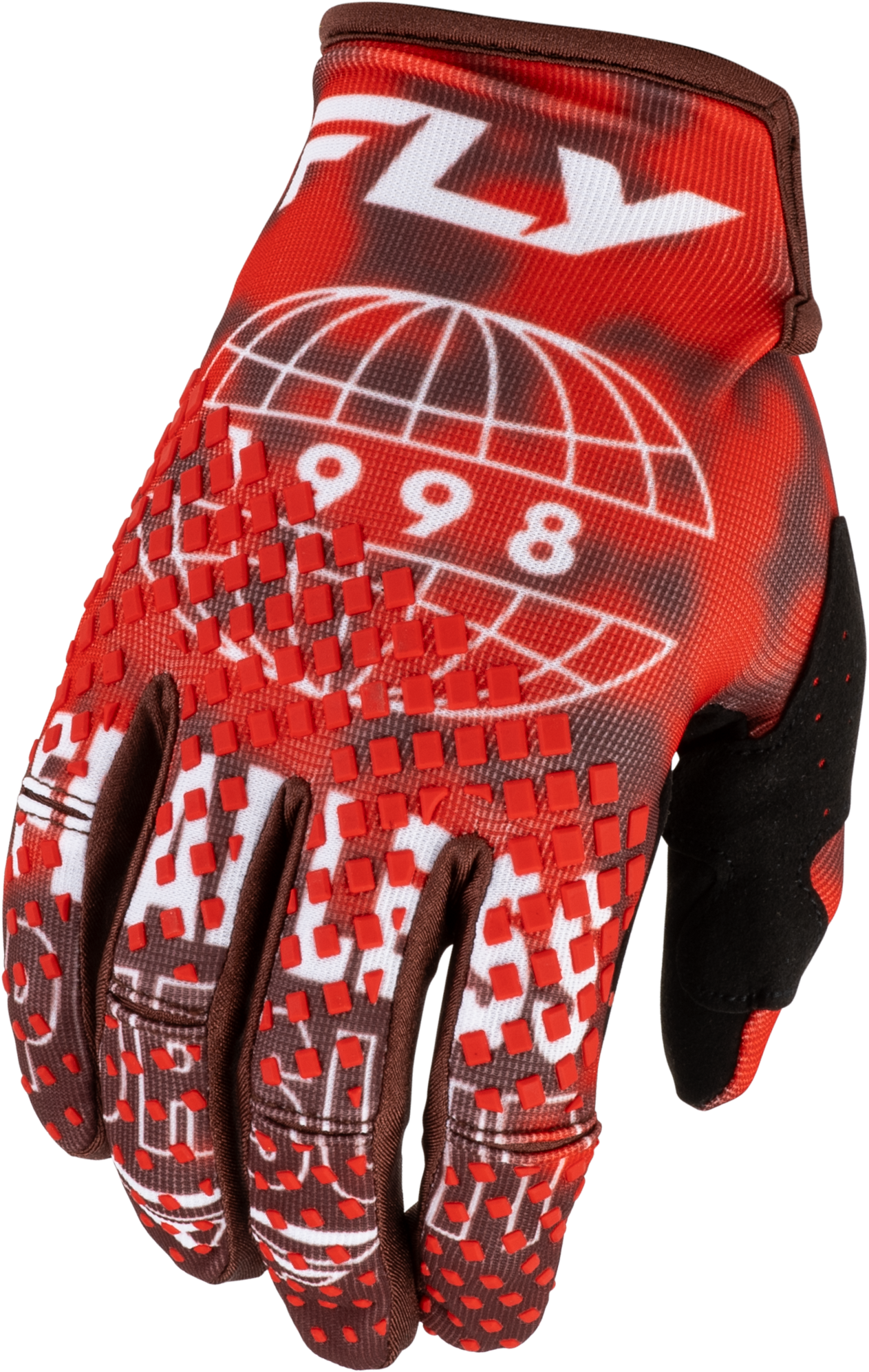 Kinetic Blur Gloves Red/Maroon Xl