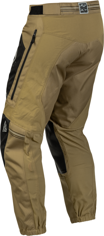 Fly Racing Patrol Pants Tan/Black Size 30 with Ventilated Mesh and Durable Construction
