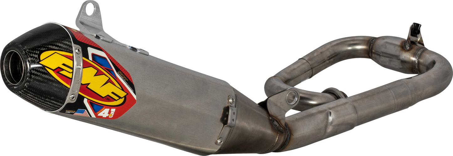 FMF Factory 4.1 RCT Stainless Steel Aluminum Full System with Megabomb for Yamaha YZ450F 2023-2024