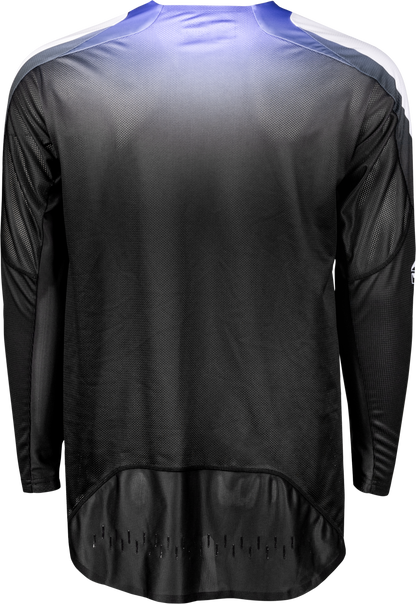 Fly Racing Evolution DST Jersey Black/White/Purple XL – High-Performance Cycling Apparel