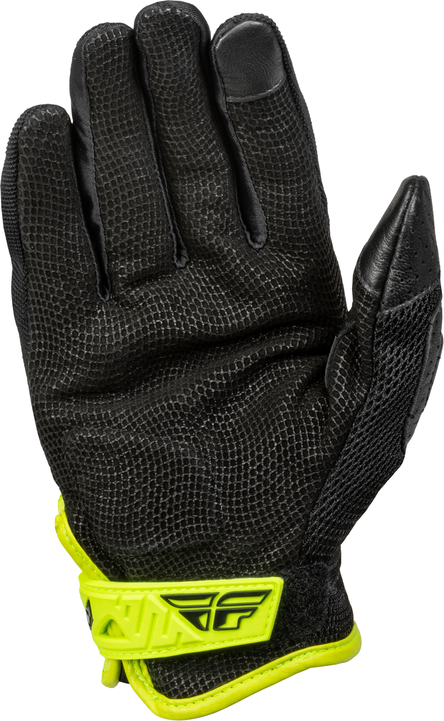 Fly Racing Coolpro Force Gloves Black and Hi Vis, Part 476-41282X