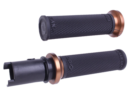 ODI Lock On Ruffian Grips Black/Bronze for CVO '23-'24 - Part V30HTCB-Z
