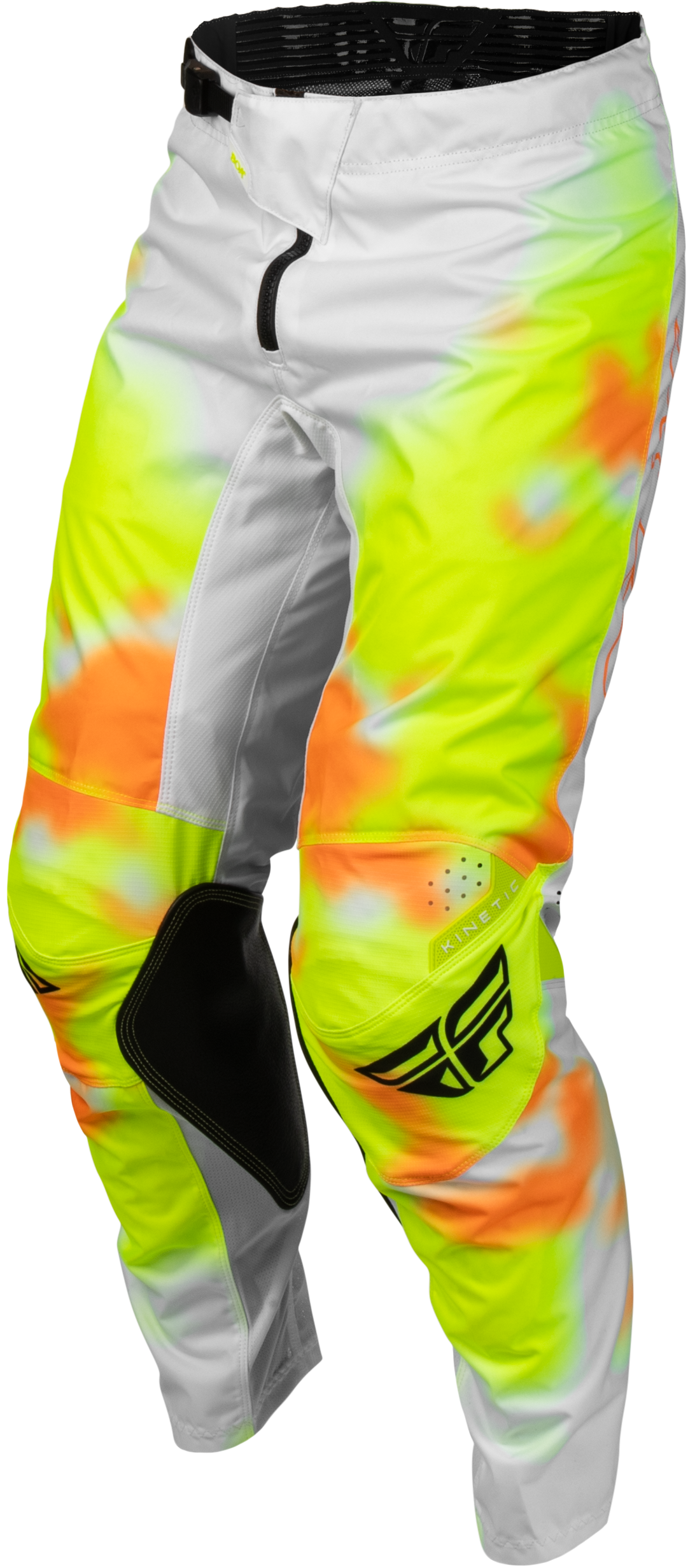 Kinetic Blur Pants White/Hi Vis/Orange Sz 42