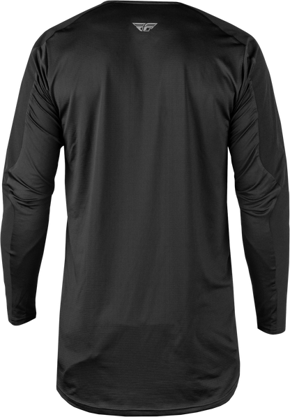 Fly Racing Patrol Elite Jersey Black/Grey 2X - Lightweight Breathable Motorcycle Apparel