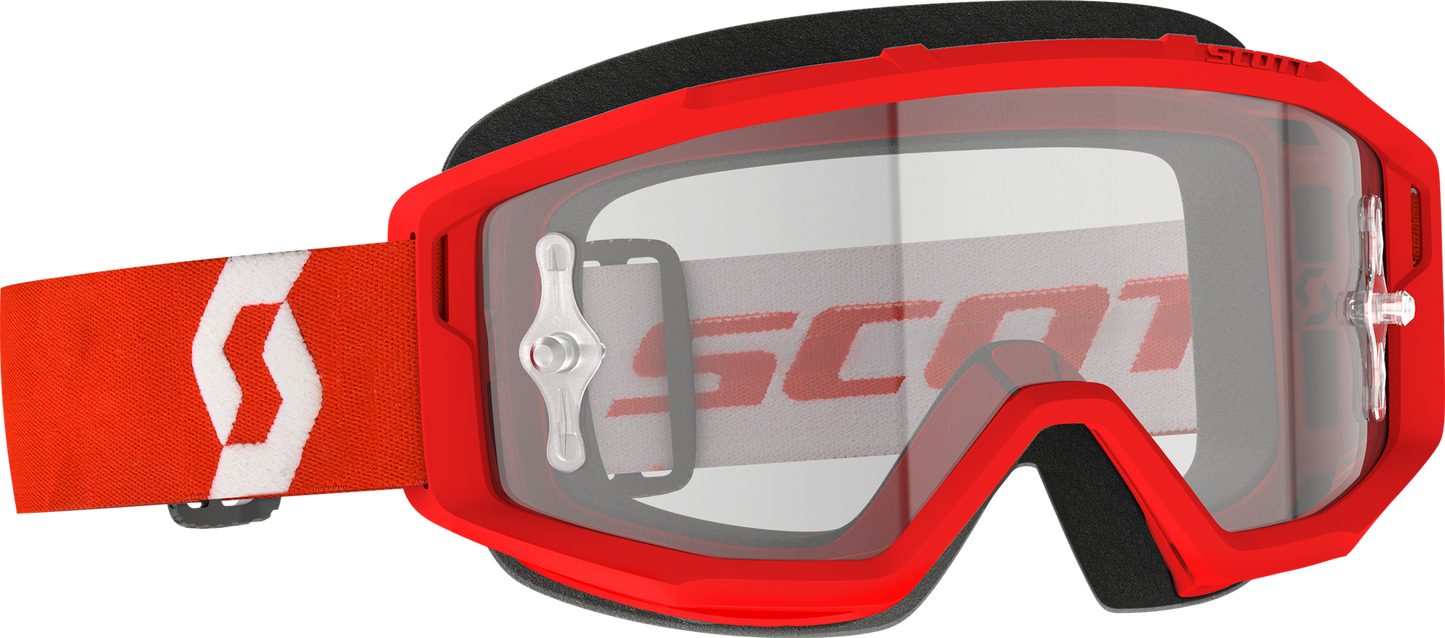 SCOTT Primal Goggle Red/White Clear Works Part 278598-1005113 for Medium to Small Faces
