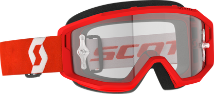 SCOTT Primal Goggle Red/White Clear Works Part 278598-1005113 for Medium to Small Faces