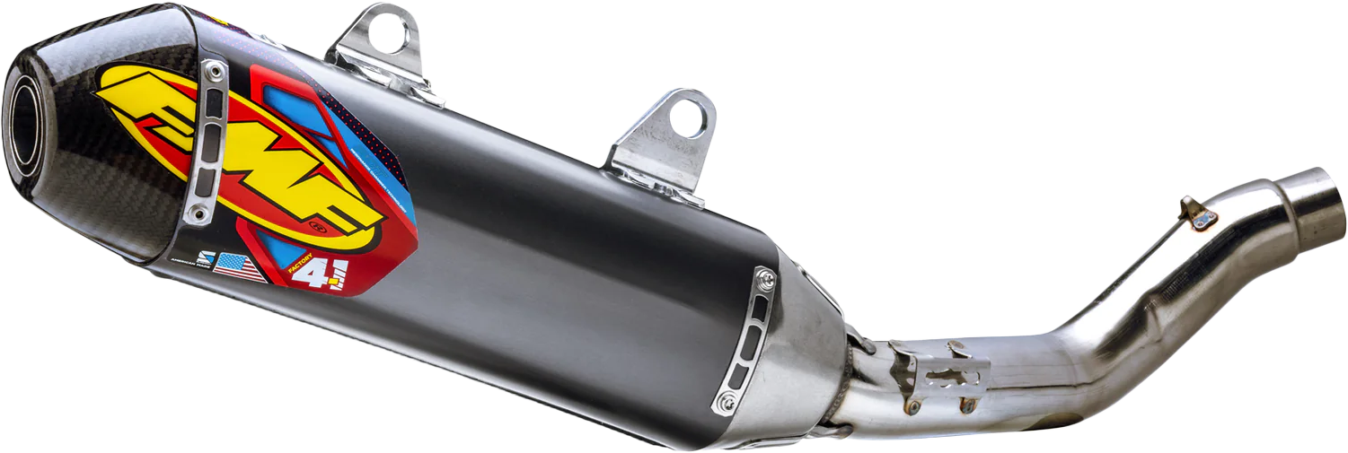 FMF Factory 4.1 RCT Slip-On Exhaust with Carbon Cap for Motorcycles
