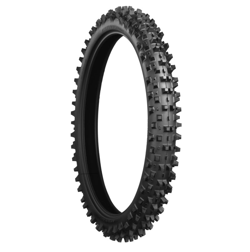 Bridgestone Battlecross X10R Offroad Front Tire - 80/100-21 51M, Bias Construction, Tubeless Design
