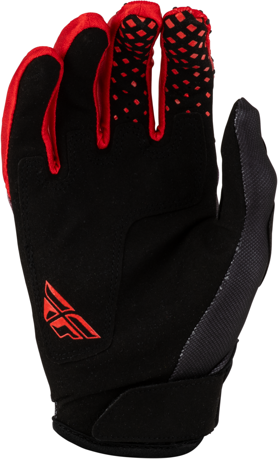 Kinetic Fade Gloves Black/Red/White Md