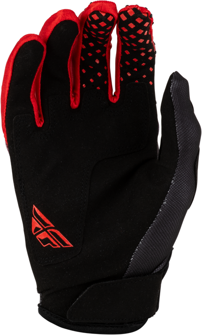 Kinetic Fade Gloves Black/Red/White 3x