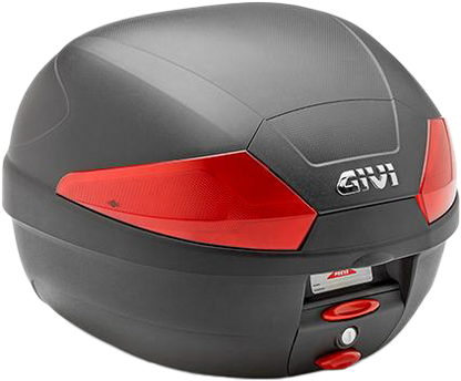 GIVI B29N2 Top Case with Red Lens, 29L – Durable and Lightweight Motorcycle Luggage Solution