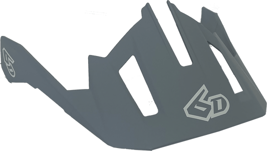 6D Helmets ATB-2T Visor - Ascent - Gray for XS/S Sizes (Part 77-0122) - Kelly Motorsports