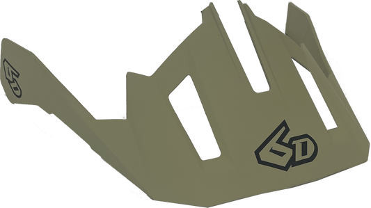 6D Helmets ATB-2T Visor - Ascent - Sand - Medium to 2X-Large (Part 77-0127) - Kelly Motorsports