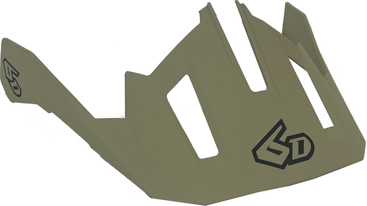 6D Helmets ATB-2T Visor - Ascent - Sand - XS/S (Part 77-0126) - Kelly Motorsports