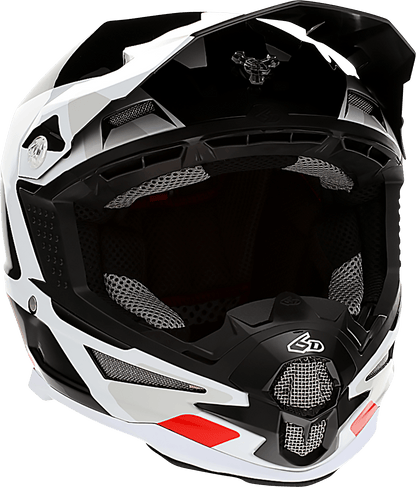 6D Helmets ATR-1 Apex Helmet - Red, Small - Advanced Aerospace Carbon Fiber Shell and Omni-Directional Suspension Technology - Kelly Motorsports