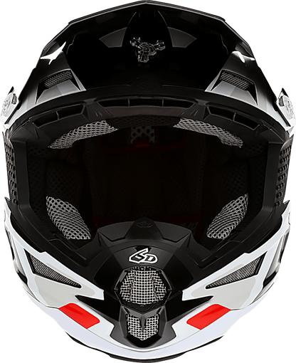 6D Helmets ATR-1 Apex Helmet - Red, Small - Advanced Aerospace Carbon Fiber Shell and Omni-Directional Suspension Technology - Kelly Motorsports