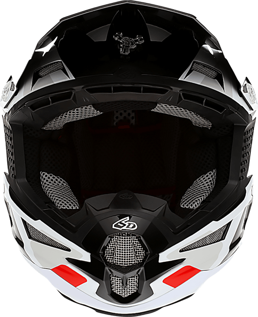 6D Helmets ATR-1 Apex Helmet - Red, Small - Advanced Aerospace Carbon Fiber Shell and Omni-Directional Suspension Technology - Kelly Motorsports