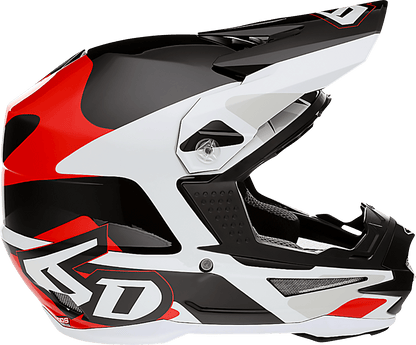 6D Helmets ATR-1 Apex Helmet - Red, Small - Advanced Aerospace Carbon Fiber Shell and Omni-Directional Suspension Technology - Kelly Motorsports