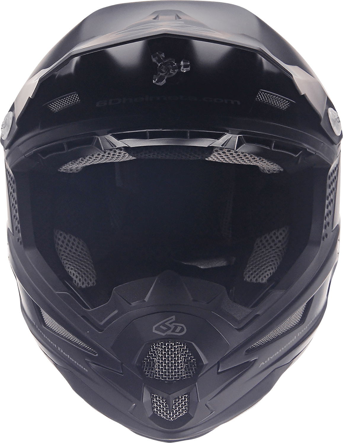 6D Helmets ATR-1 Matte Black Helmet - XS (Part No. 10-3704) - Kelly Motorsports