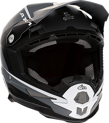 6D Helmets ATR-1 Stealth White Helmet - Extra Small Size (Part No. 10-4614) - Kelly Motorsports