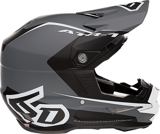 6D Helmets ATR-1 Stealth White Helmet - Extra Small Size (Part No. 10-4614) - Kelly Motorsports