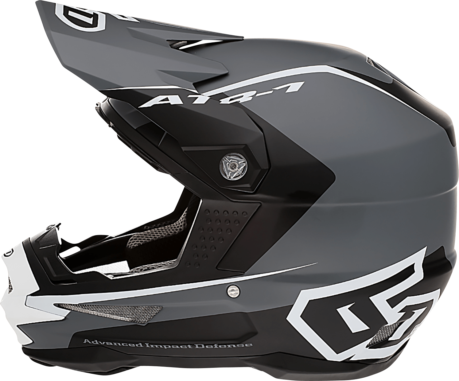 6D Helmets ATR-1 Stealth White Helmet - Extra Small Size (Part No. 10-4614) - Kelly Motorsports
