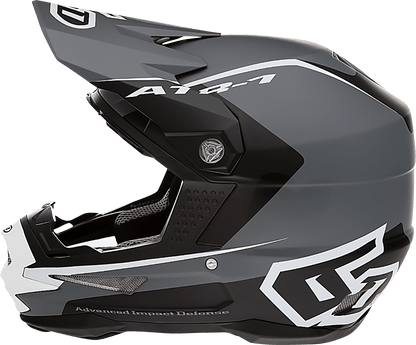 6D Helmets ATR-1 Stealth White Helmet - Extra Small Size (Part No. 10-4614) - Kelly Motorsports