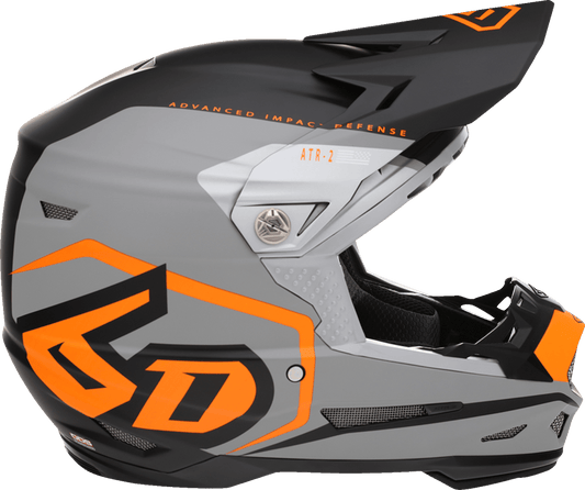6D HELMETS | ATR-2 Adult Offroad Motorcycle Helmet | Delta | Neon Orange | Large - Kelly Motorsports