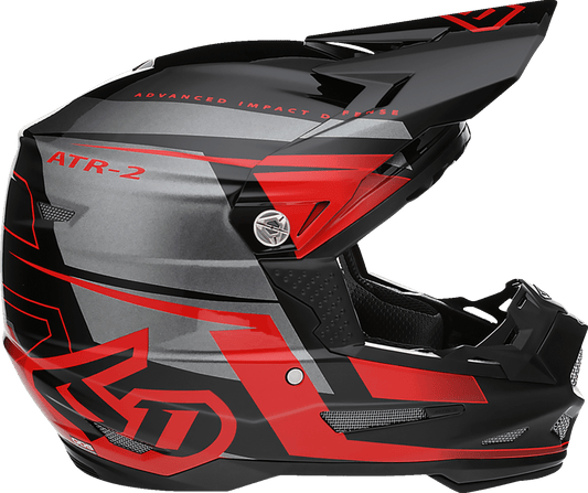 6D HELMETS | ATR-2 Adult Offroad Motorcycle Helmet | Mach | Red | Small - Kelly Motorsports