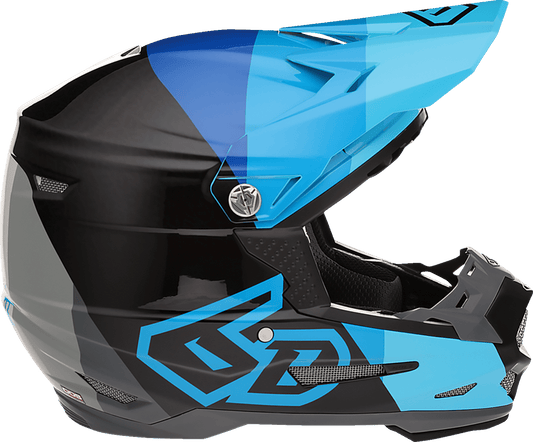 6D HELMETS | ATR-2 Adult Offroad Motorcycle Helmet | Range | Blue | X-Small - Kelly Motorsports