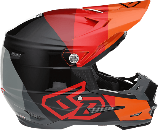 6D HELMETS | ATR-2 Adult Offroad Motorcycle Helmet | Range | Red | Medium - Kelly Motorsports