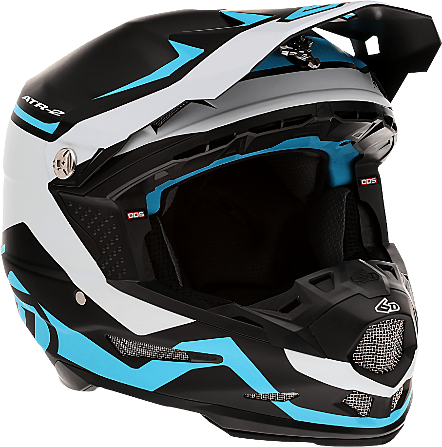 6D HELMETS | ATR-2 Drive | Cyan | X-Small - Kelly Motorsports