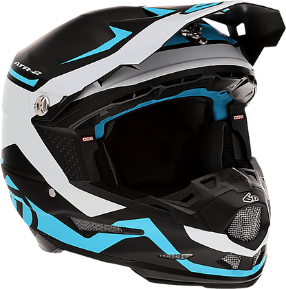 6D HELMETS | ATR-2 Drive | Cyan | X-Small - Kelly Motorsports