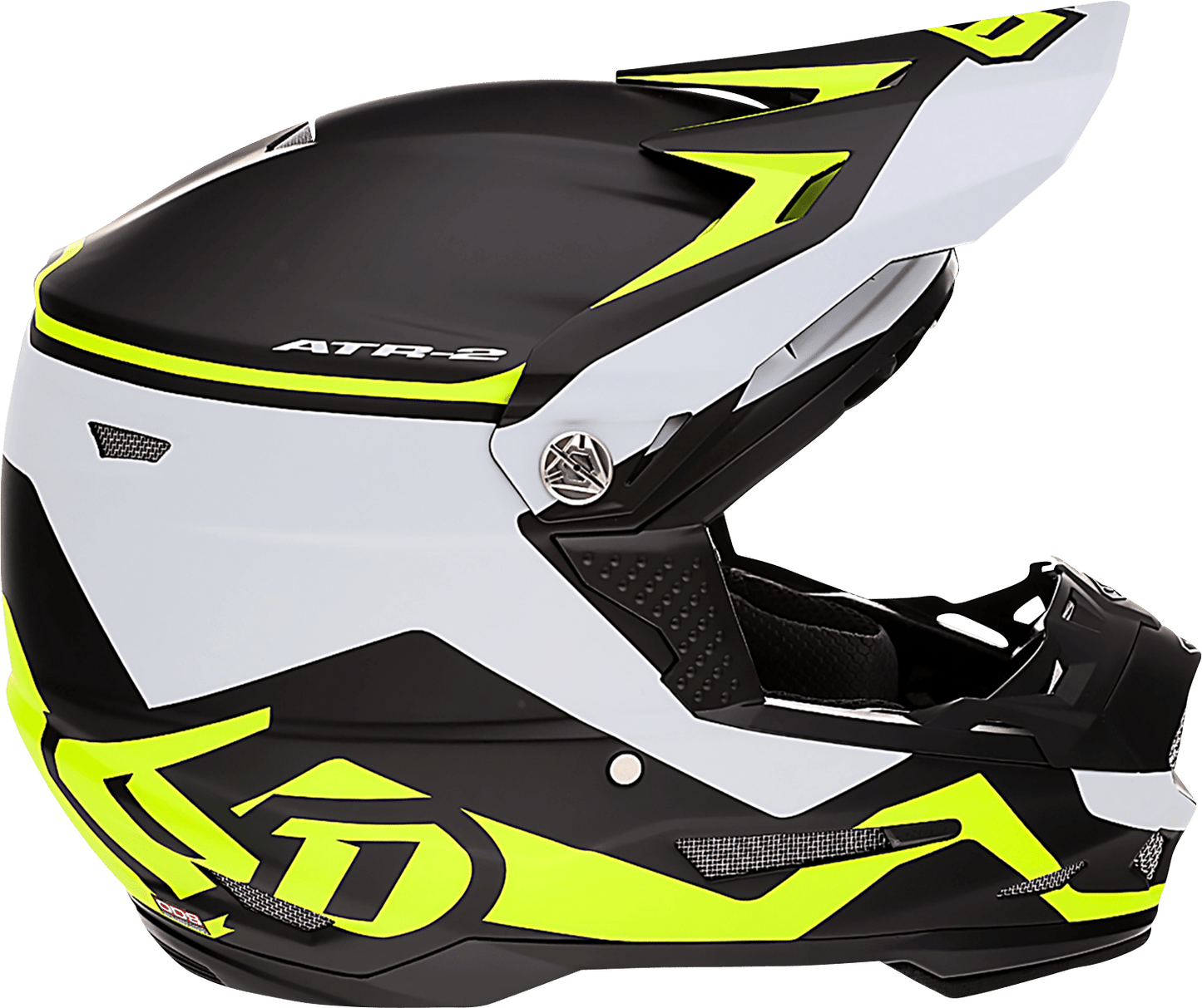 6D HELMETS | ATR-2 Drive | Neon Yellow | X-Small - Kelly Motorsports