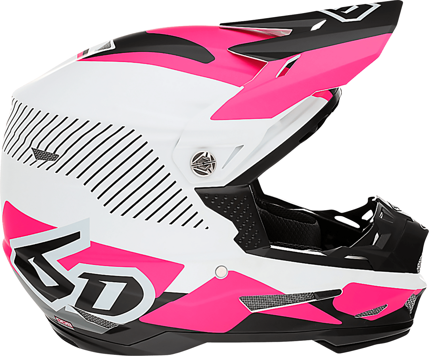 6D HELMETS | ATR-2 Fusion | Neon Pink | Large - Kelly Motorsports