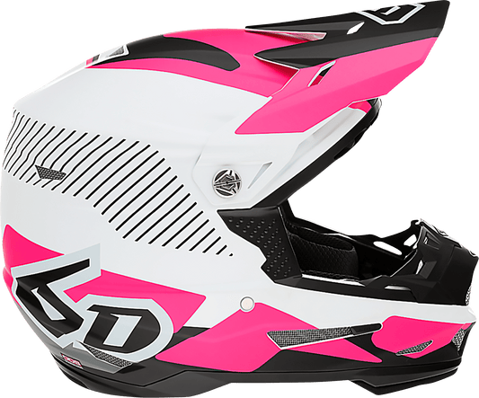 6D HELMETS | ATR-2 Fusion | Neon Pink | Large - Kelly Motorsports