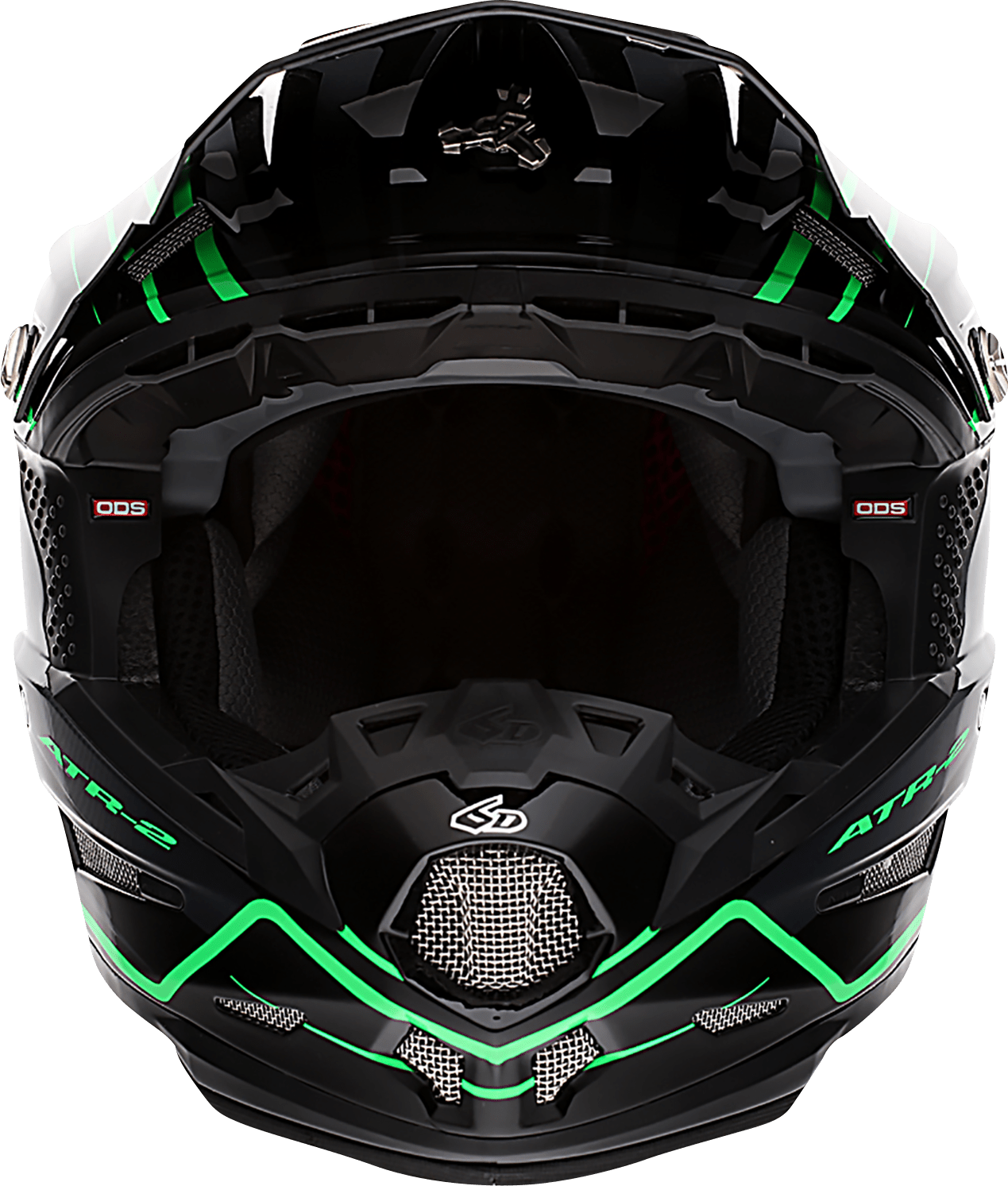 6D HELMETS | ATR-2 Phase | Neon Green | Large - Kelly Motorsports