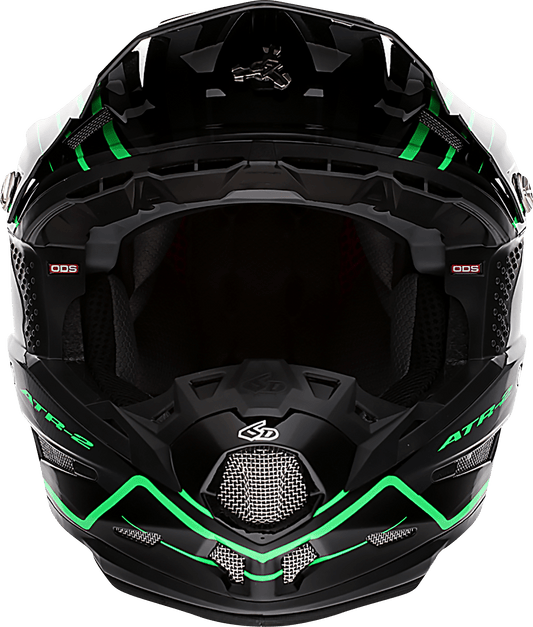 6D HELMETS | ATR-2 Phase | Neon Green | Large - Kelly Motorsports