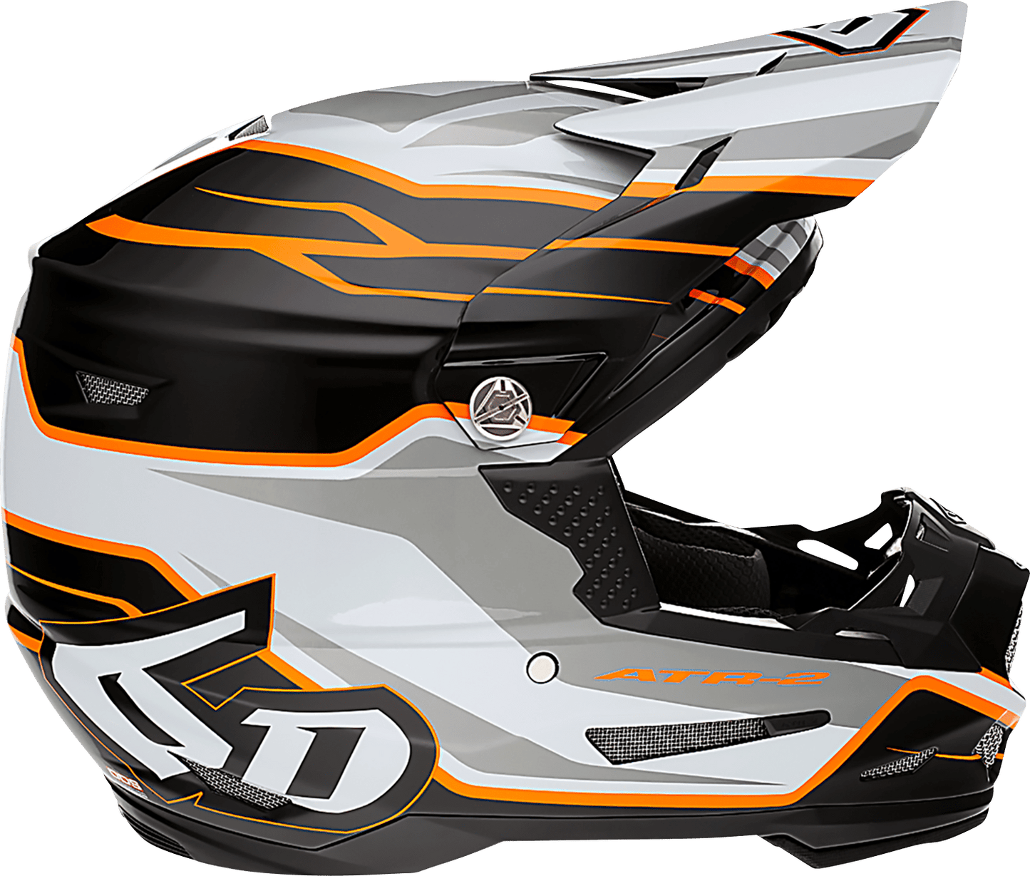 6D HELMETS | ATR-2 Phase | Neon Orange | Small - Kelly Motorsports