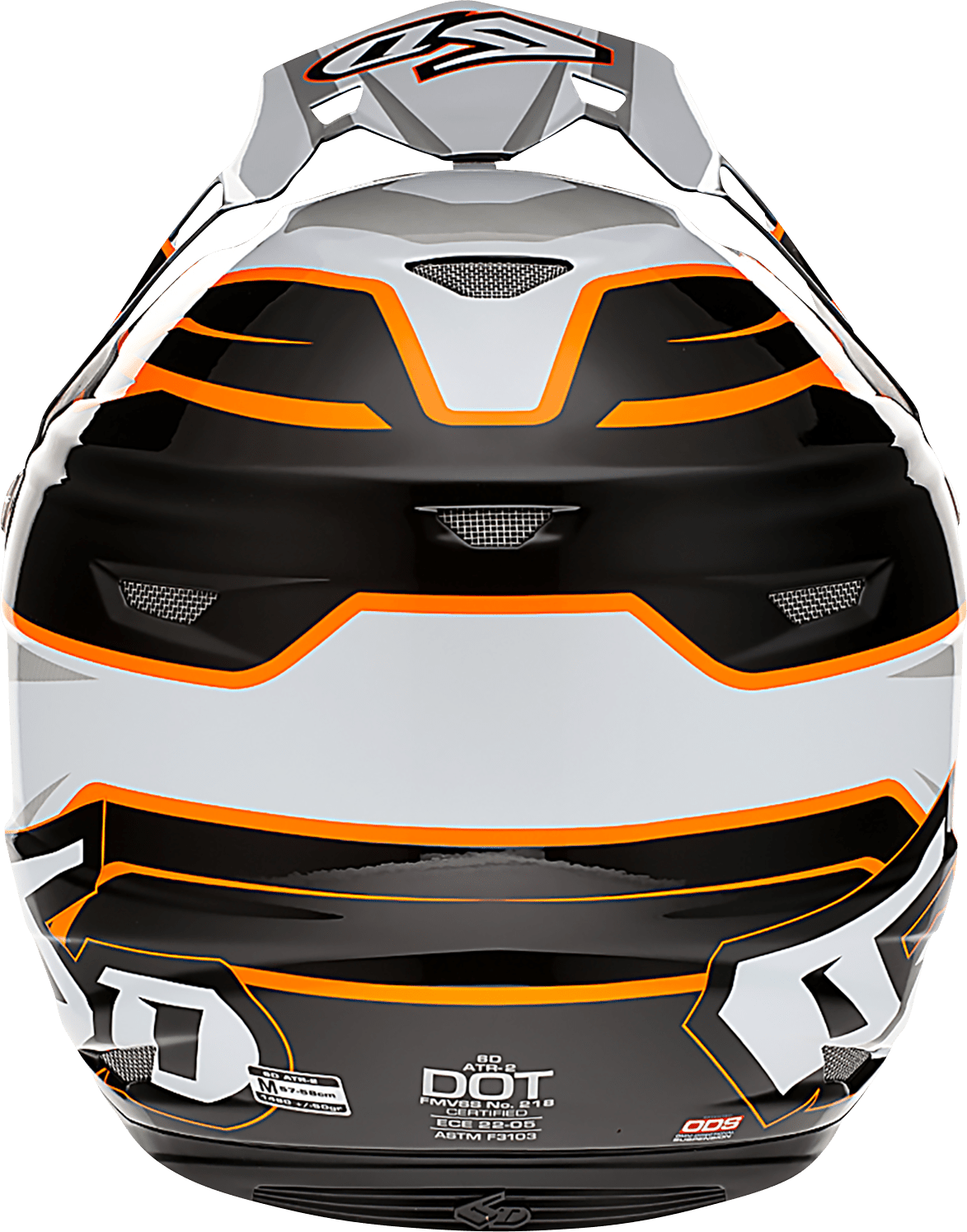 6D HELMETS | ATR-2 Phase | Neon Orange | Small - Kelly Motorsports