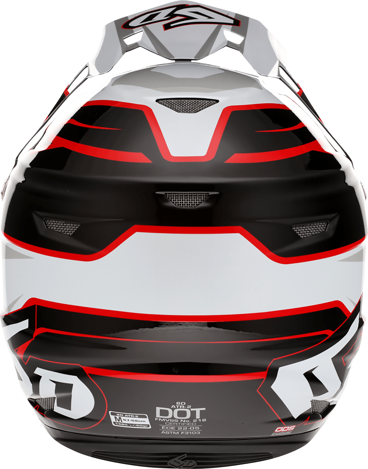 6D HELMETS | ATR-2 Phase | Red | X-Small - Kelly Motorsports